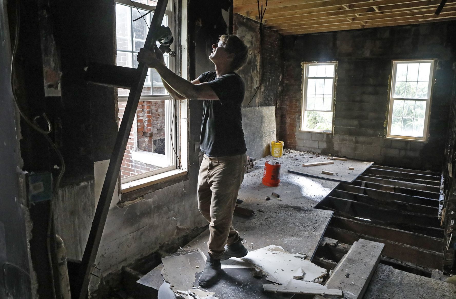 Saving old neighborhoods one house at a time